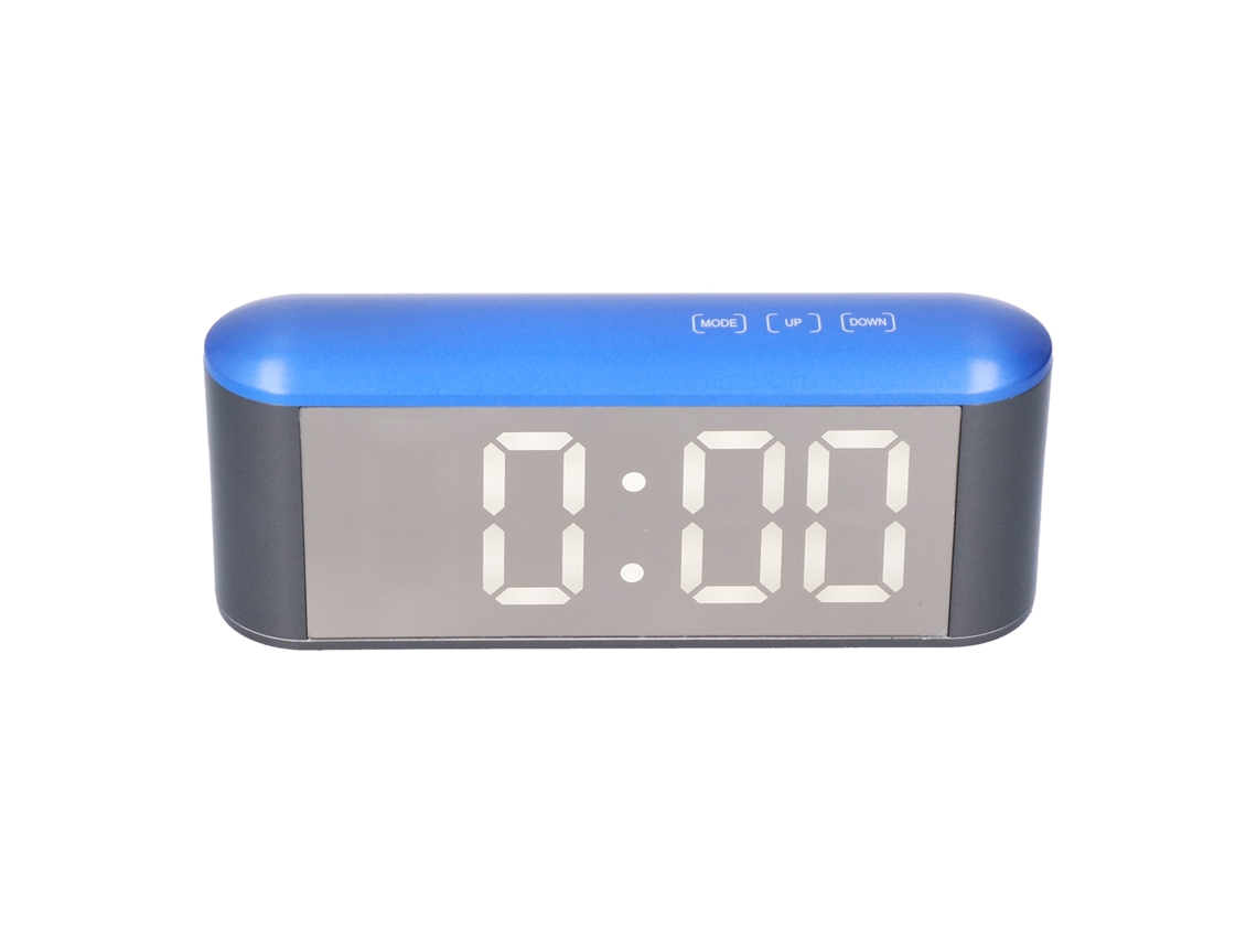 Despertador Digital, Elegante E Requintado Display Led, Relógio De Mesa Eletrônico Para Uso Doméstico, Branco Slowmoose