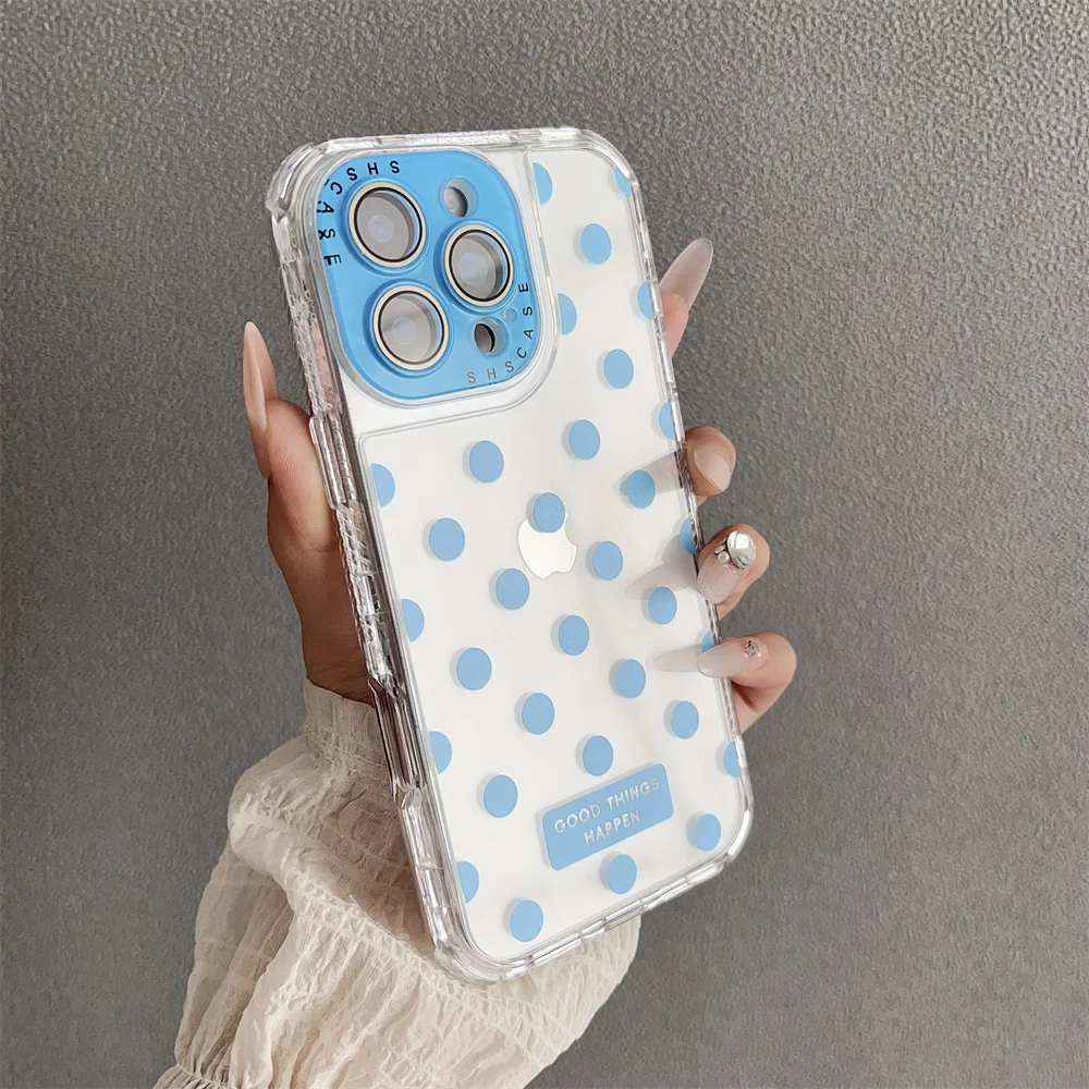 Capa Transparente De Tpu À Prova De Choque Para Iphone 16 (azul), Compatível Com Iphone, Proteção Ultrafina.