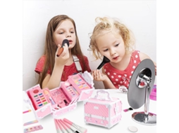 Kit De Maquiagem Para Meninas Brincar Com Maquiagem Princesa Caixa De Maquiagem Tóxico Seguro Presente De Natal Aniversário