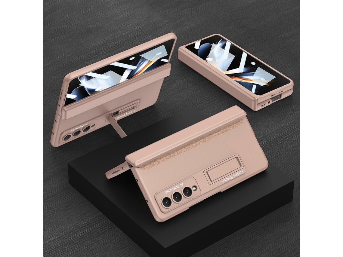 Capa Dobrável Com Dobradiça Magnética Integrada Gkk Para Samsung Galaxy Z Fold4