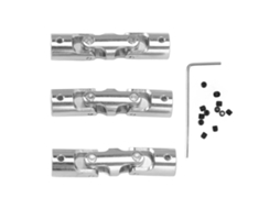 Mali 3pcs Juntas Universais de Aço com Diâmetro Interno 6mm a 6mm para Carros e Barcos de Modelo Rc
