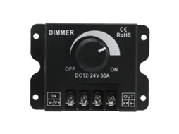 KOFIHETY Controlador Dimmer Led 30a Pwm Unicolor Monocanal Ajustável 12v?24v