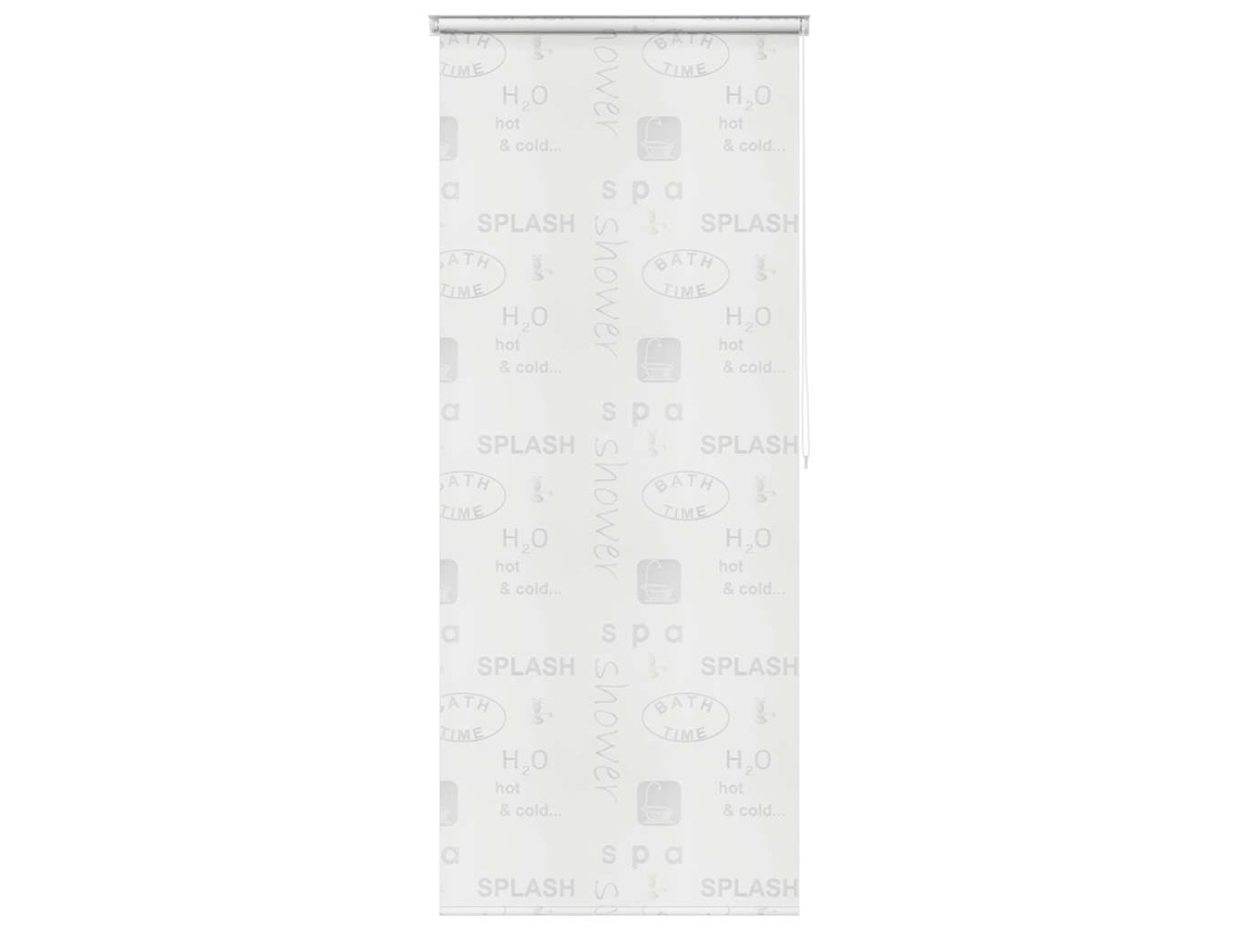 Shower Roller Blind, Shower Roller Blinds Vidaxl Cinzeto Tecido (100 X 240 Cm)