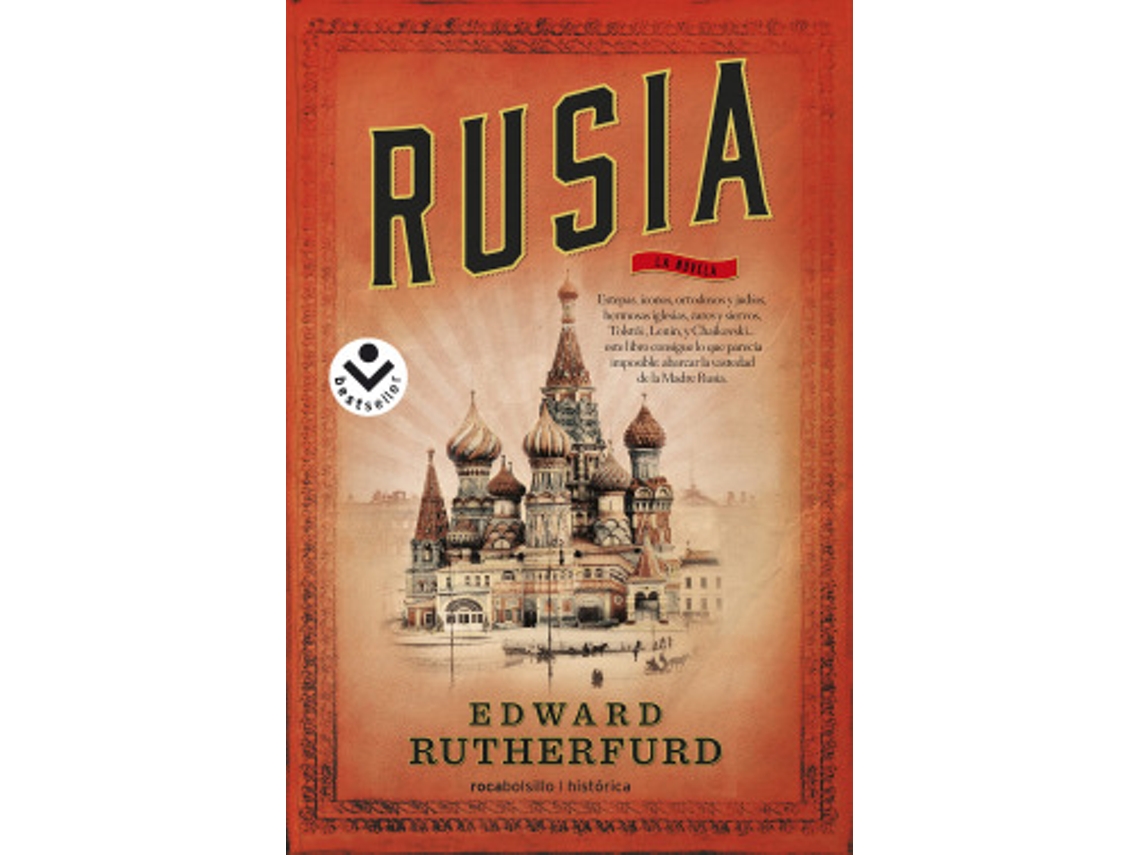 Livro Rusia de Rutherfurd e Edward