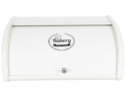 Lurelia Food Container 1 Peça Em Ferro Branco, Com Tampa, Para Cozinha, Lanches, Café