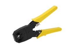 Laxiscreed Ferramenta 3-em-1 Para Crimpar Cabos De Rede Rj45, Rj6 E Rj8, Fácil E Eficiente