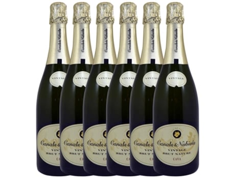 Espumante CANALS & NUBIOLA Canals & Nubiola Vintage Brut Nature Cava (0.75 L - 6 unidades)