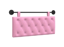 Cabeceira Suspensa Rosa Tecido MAISON EXCLUSIVE