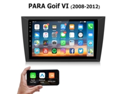 Rádio Carro Junsun Vi Linux Carplay Sem Fios Android Auto Para Vw Golf Vi 2008-2012