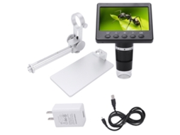 Microscópio Digital 720p (tela Lcd De Alta Definição De 4,3 Polegadas, Ampliação De 1000x)