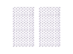 2 Peças Cortina de Chuva Decorativa-Cortina de Chuva Prateada de Árvore de Natal 1M * 2M AURUM
