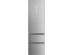 Frigorífico Combinado HAIER HTW5620ENMG (Outlet Grade B - No Frost - 205 cm - 414 L - Inox)