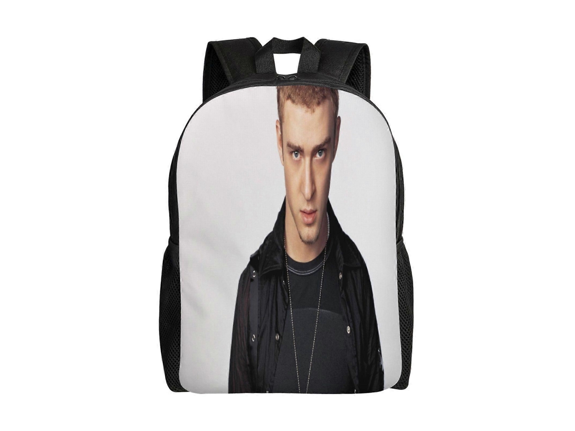 Mochila Escolar Justin Yimberlake S58, Leve E Durável, Impermeável E Com Alça De Ombro Ajustável C58