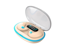 Auriculares Bluetooth True Wireless para Dormir Ocultos Compactos Chamadas Musicais Bateria de Longa Duração