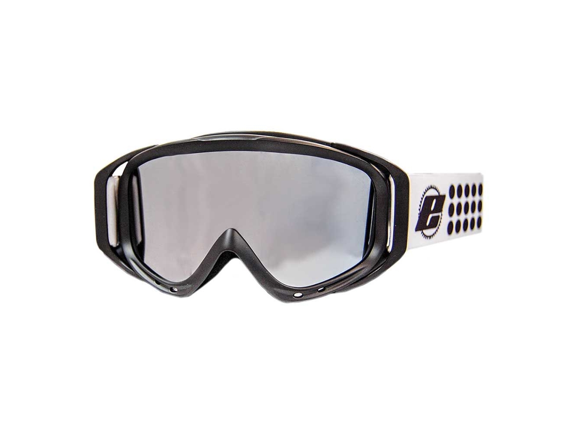 EASSUN Máscara Esqui Robin Preto Silver Mirror/CAT3