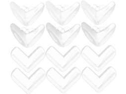 Magiclulu 20-protetores De Canto Mesa Em Silicone Transparente Proteção Infantil Para Instalação Bordas Móveis, Mesas E