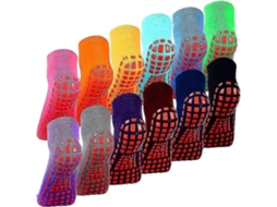 Conjunto de 3 Meias Unissex Antiderrapantes com Aderência AQUAFORGE