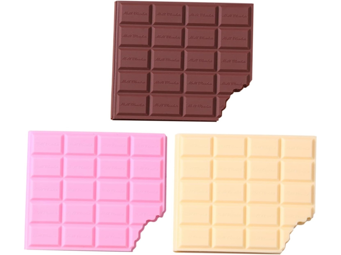 3 Peças Cahier Miniature Portable Com Couverture Journal Para Escola