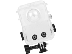 Caixa Estanque Portátil Para Câmeras De Ação 360° Com Proteção Resistente À Água E Imagem Transparente