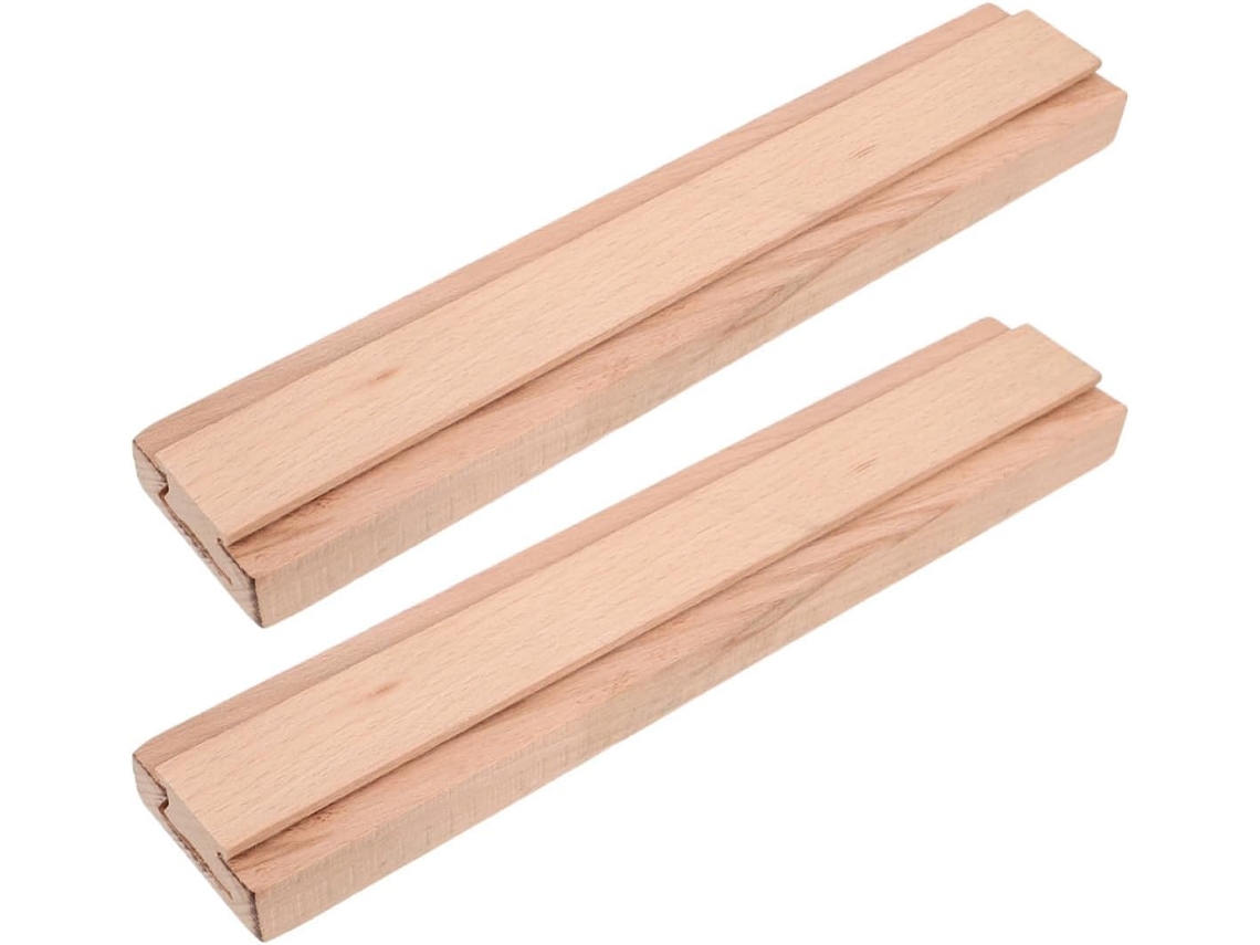 Kit Com 2 Corrediças De Madeira Para Gavetas, Para Um Funcionamento Suave E Ideal Casa