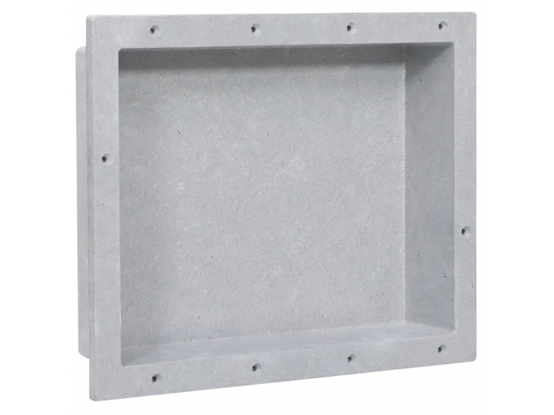 Vidaxl Habitáculo De Chuveiro 41x51x10 Cm Cinzento Mate