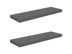 Wall Shelf, Wall Shelves Vidaxl Cinzeto Mdf (80 X 23.5 X 3.8 Cm)