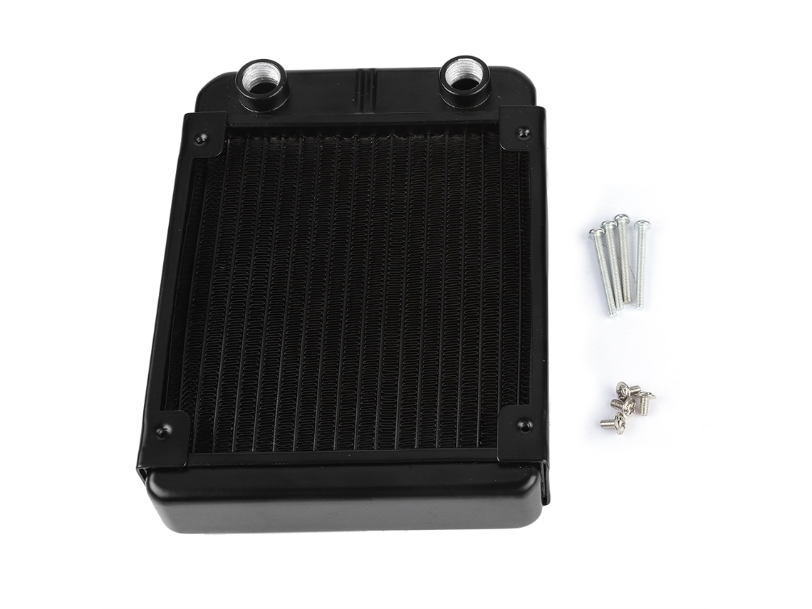 120mm 18 Tubes Thread Water Cooler Radiator For Pc Computer Water Cooling