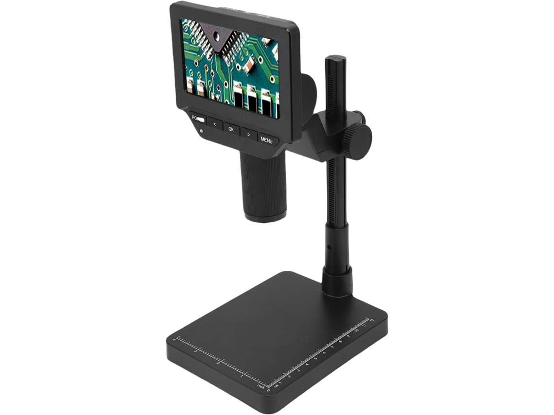 Microscópio Digital Com Ampliação De 1000x, Ferramenta Portátil Com Ecrã