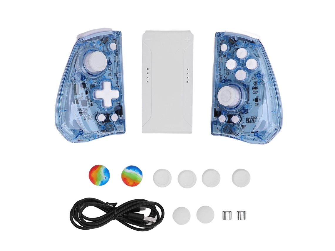Controle sem fio para Switch EOOCOO, seis eixos, turbo, macro