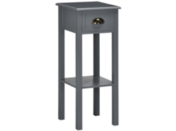Mesa de Centro com Estação de Carregamento, Porta USB, Tomada, Gavetas, Preto SINI TECH STORE