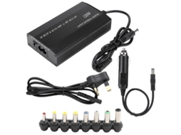 Carregador universal 120W com 8 adaptadores, proteção contra sobrecarga, para casa e carro | S/MARCA
