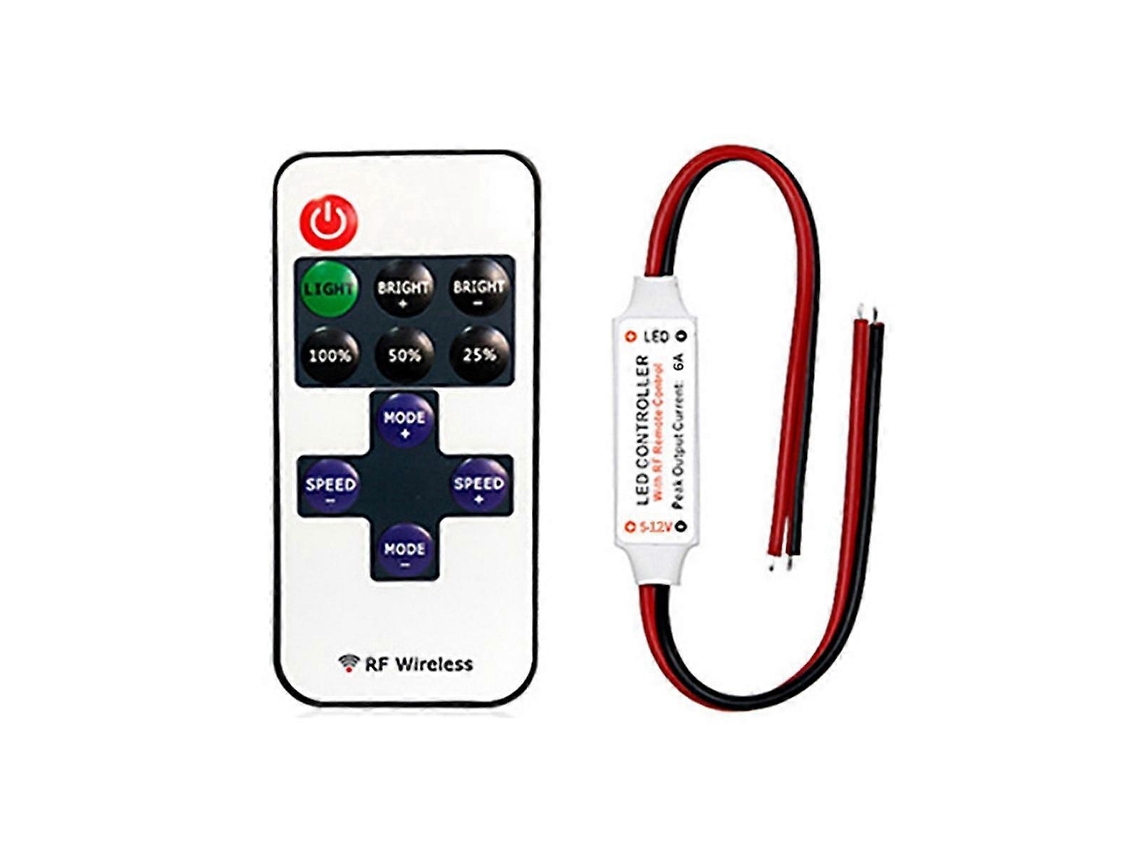 Controle Remoto Semi Fio Rf Mini 11 Teclas