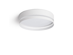 Plafón De Teto Led 30w Em Aço Walital S Branco Mate