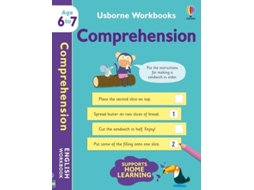 Livro Usborne Workbooks Comprehension 6-7 de Caroline Young (Inglês)