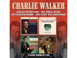 CD Charlie Walker  - Close & Personal Friends (2CDs)