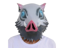 Máscara De Porco Matador De Demônios Máscara De Látex De Terror Para Halloween, Cosplay, Festa À Fantasia Olysi Shop