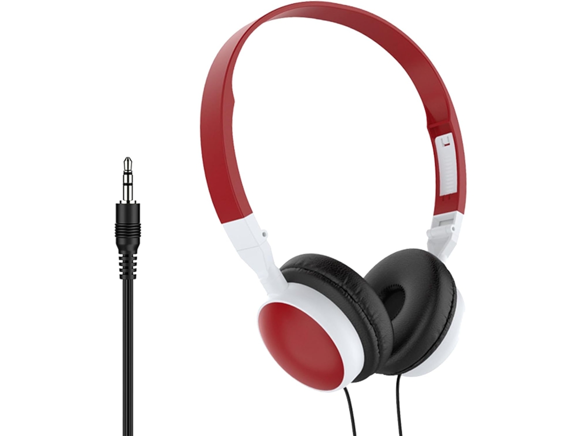 Fone De Ouvido Para Pc, Supra Auricular, Dobrável, Para Jogos, Estéreo, Com Graves Potentes