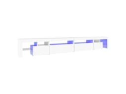 Tv Cabinet, Tv Cabinets Vidaxl Branco Madeira Processada (n/a)