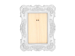 Primerox quadro de Foto Miniatura para Casinha de Bonecas 1:12 Diy Acessório Decorativo Prata