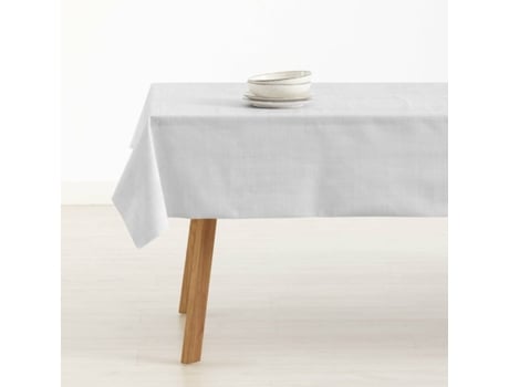 Toalha resinada antinódoas BELUM Liso (140 cm - Algodão - 100 % algodão - Cinzento claro)