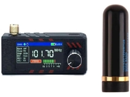 Rádio Portátil Mini Si4732 Com Ecrã Ips De 1,9 Polegadas E Antena, Receptor