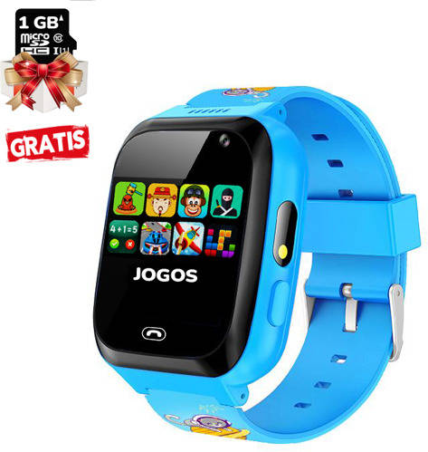 Relógio Smartwatch Criança SPOTYKIDS Jogos e Músicas (Rosa)