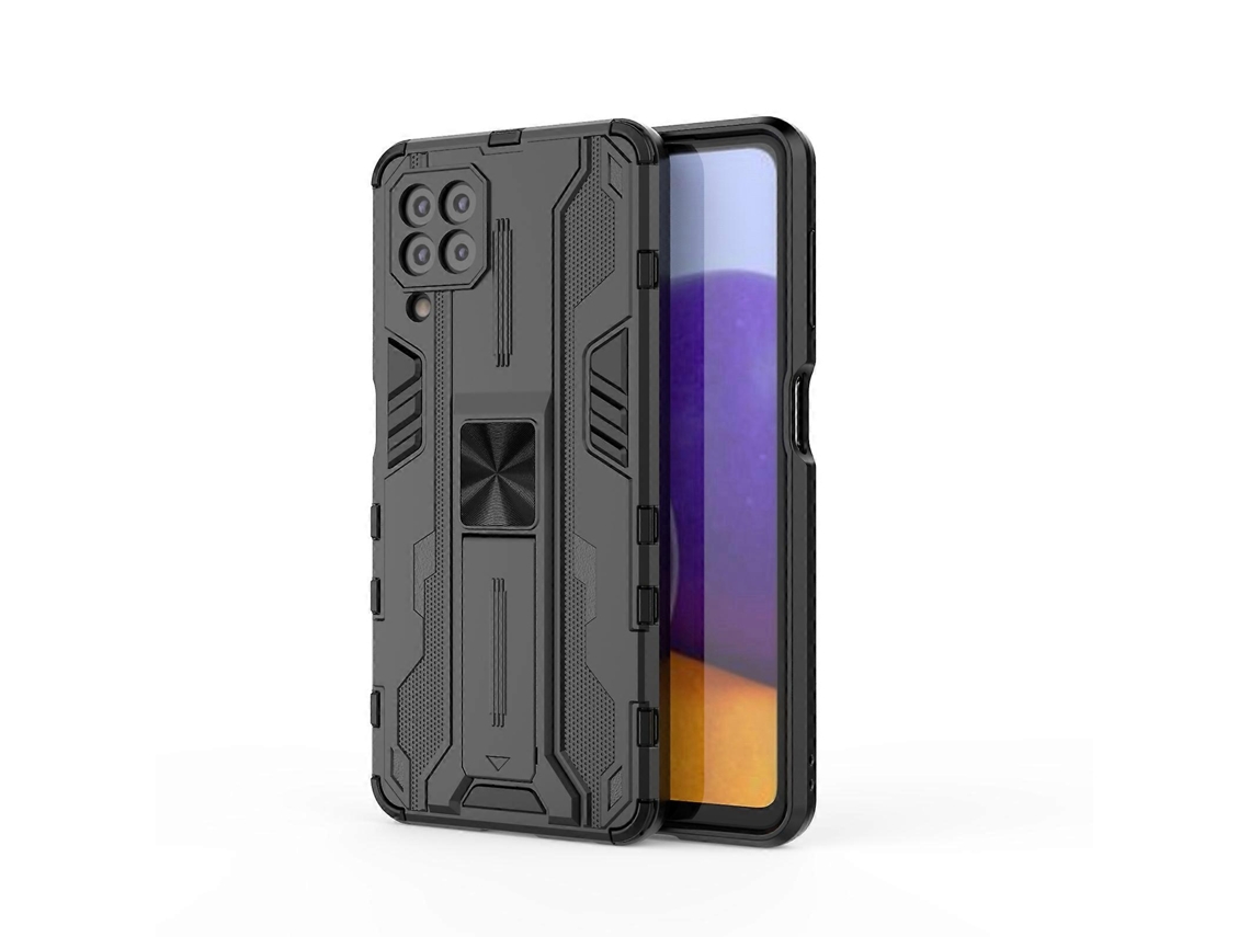 Capa Protetora Supersônica De Pc Tpu À Prova De Choque Com Suporte Para Samsung Galaxy A22 4g