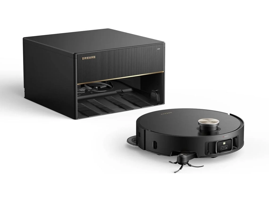 Aspirador Robô DREAME X50 Master (Outlet Caixa Aberta - Autonomia: 220 min - Preto)
