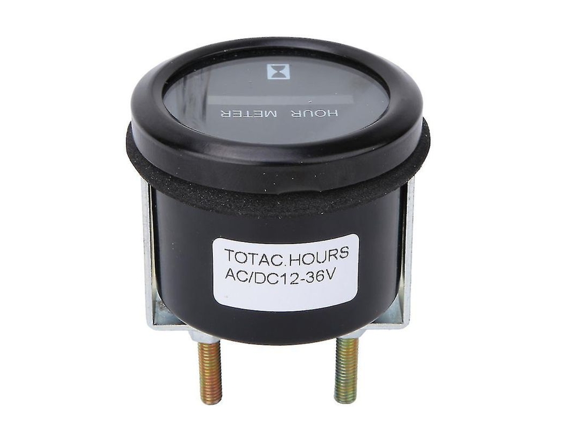 Contador De Horas Com Luz Indicadora Impermeável Para Veículos De Engenharia E Geradores 0-99999.9