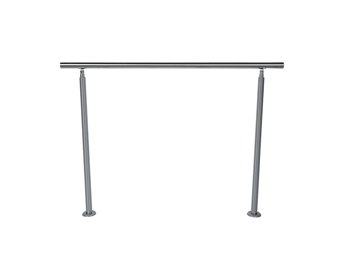 Corrimão De Escada Em Aço Inoxidável Laxiscreed 100x102,5 Cm Para Segurança E Durabilidade