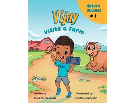 Livro Vijay Visits a Farm A childrens book about new experiences and social skills de Preethi Srinivas (Inglês - Capa Dura)