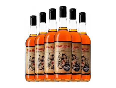 Brandy Conhaque MOYA Martignac (1 L - 6 Unidades)
