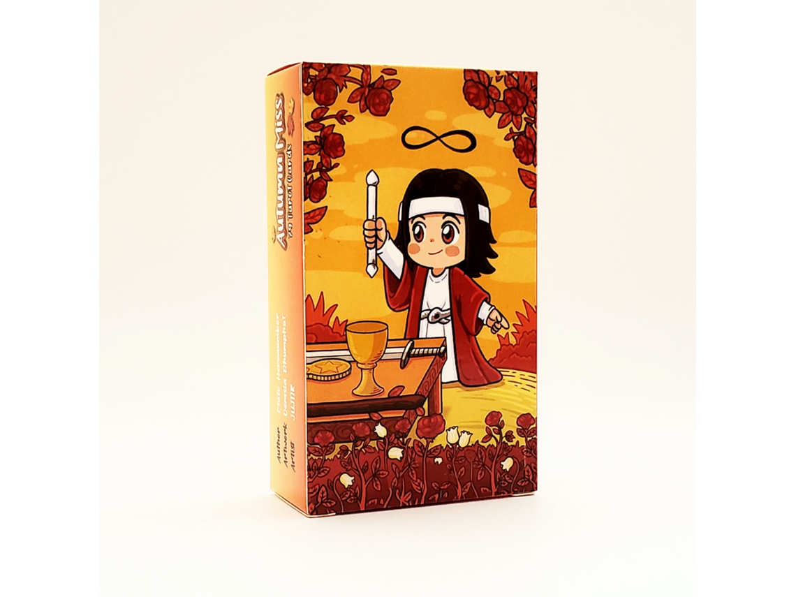 O Jogo Miss Tarot Solitaire, Contendo 78 Cartas, Mede 12,1 X 6,8 Cm.