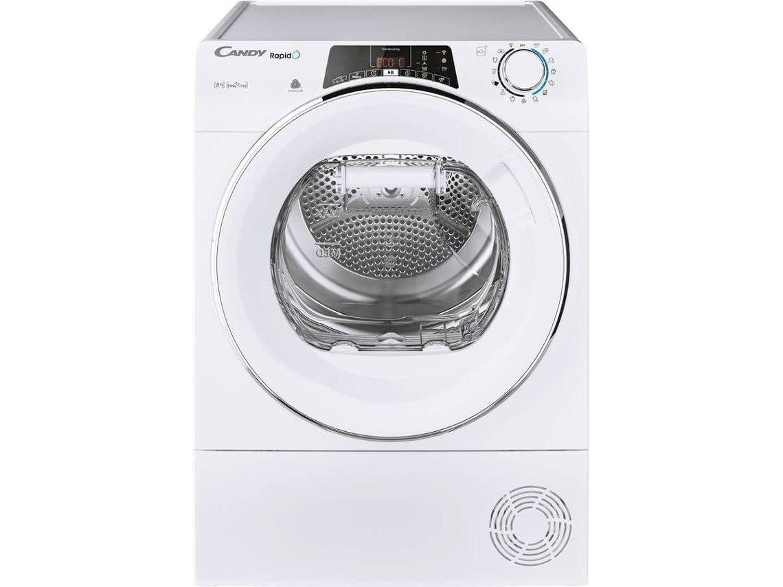 Máquina de Secar Roupa CANDY Roe H8A2TCEX-S (Outlet Grade B - 8 kg - Bomba de Calor - Branco)